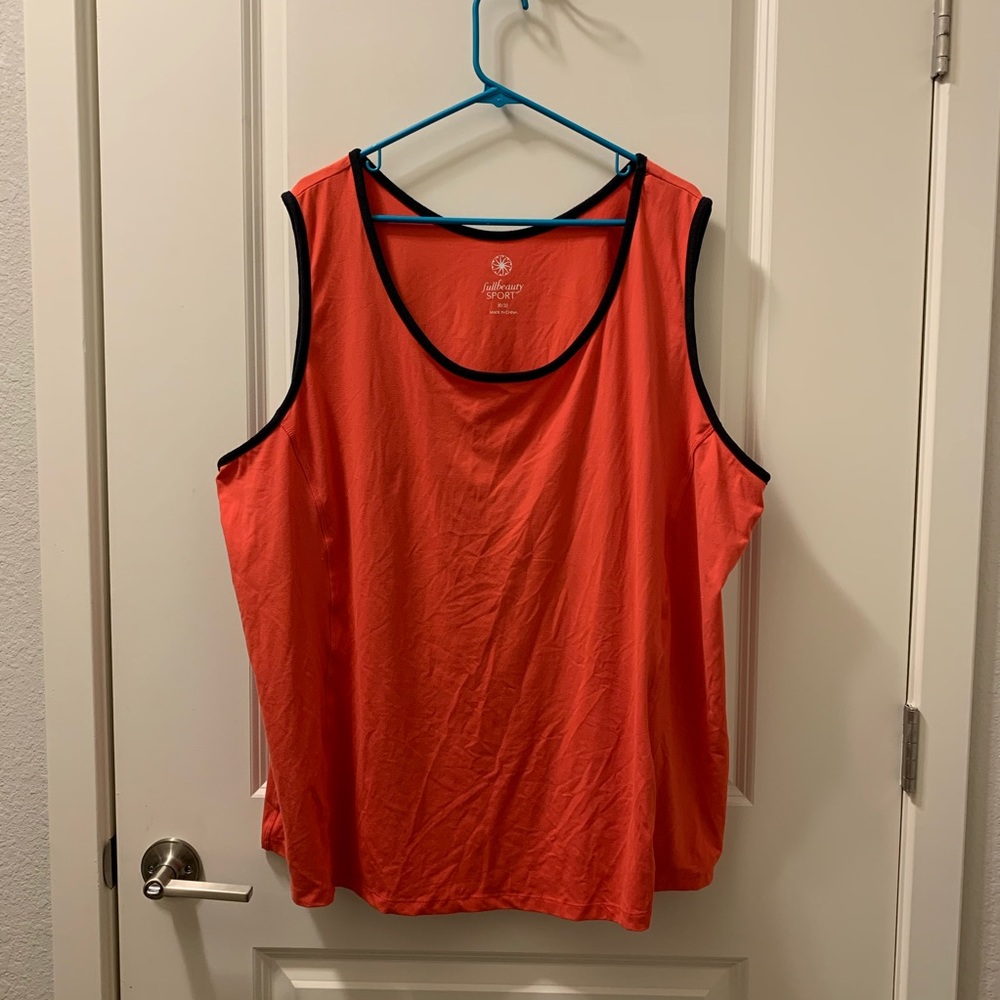 PEACHED KNIT TANK TOP BY FULLBEAUTY SPORT®